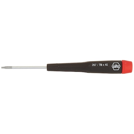 Wiha Torx Screwdriver with Precision Handle, T6 x 40mm 96706